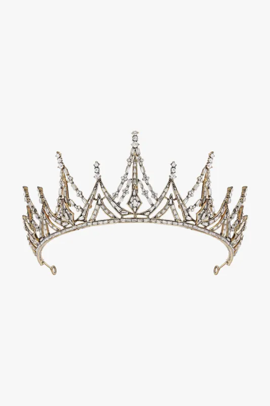 Gold Molly Wedding Tiara sold by KissProm