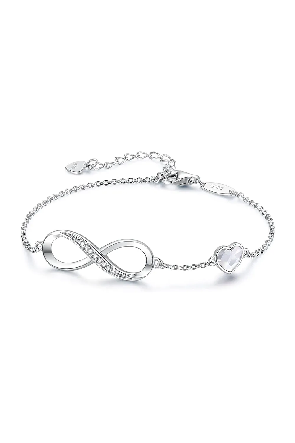 Red Chain Bracelets with Birthstone sold by KissProm product image thumbnail 4