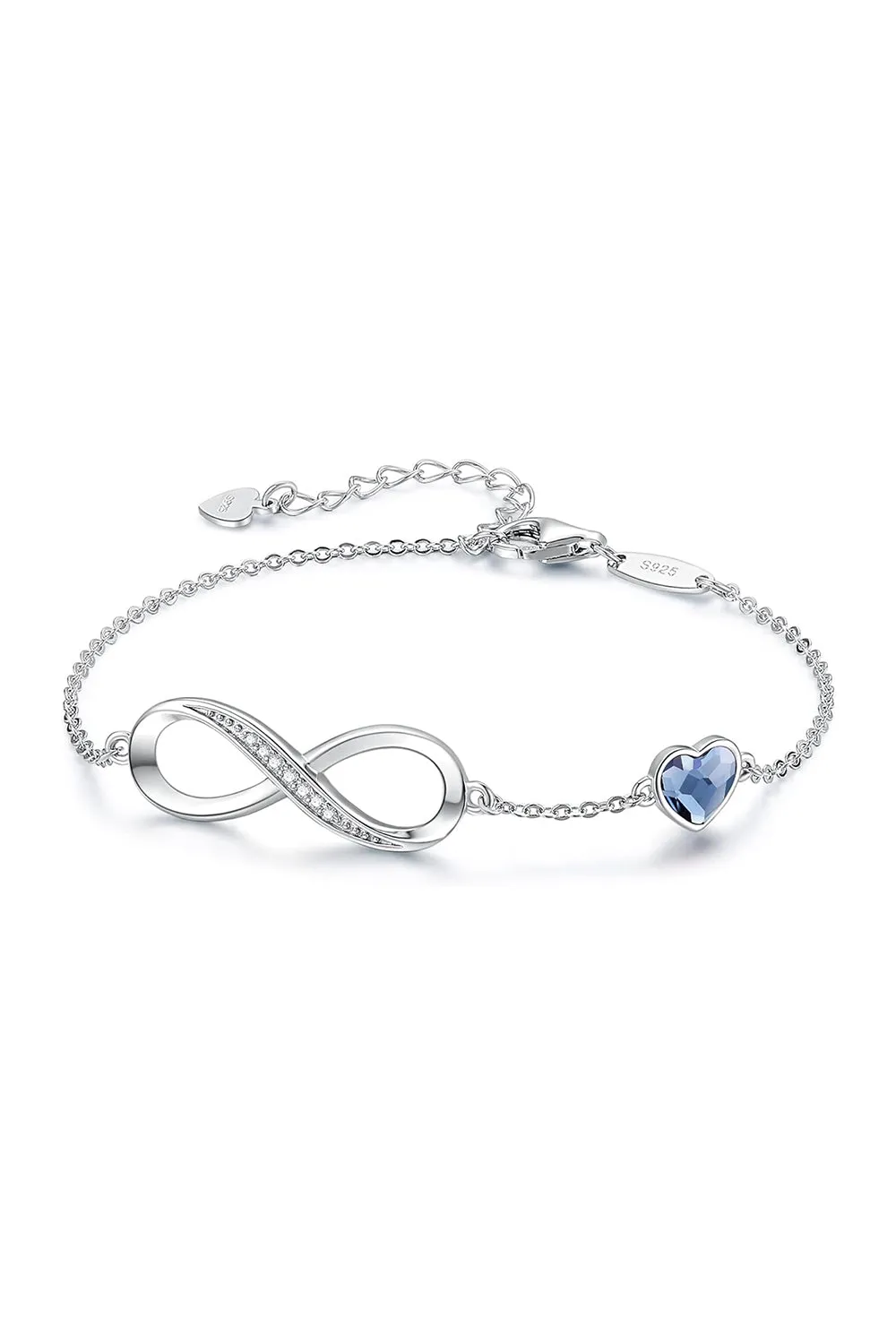 Red Chain Bracelets with Birthstone sold by KissProm product image thumbnail 3