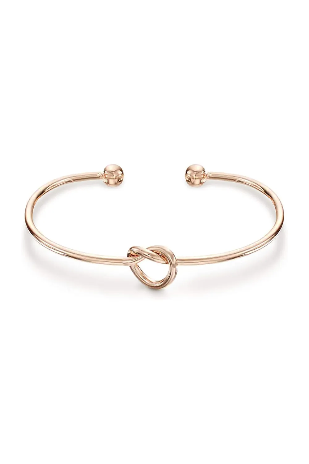 Gold Love Knot Open Bracelet sold by KissProm product image thumbnail 2