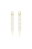 Long Pearl Tassel Earrings sold by KissProm