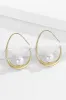 Gold Pearls Drop Earrings sold by KissProm