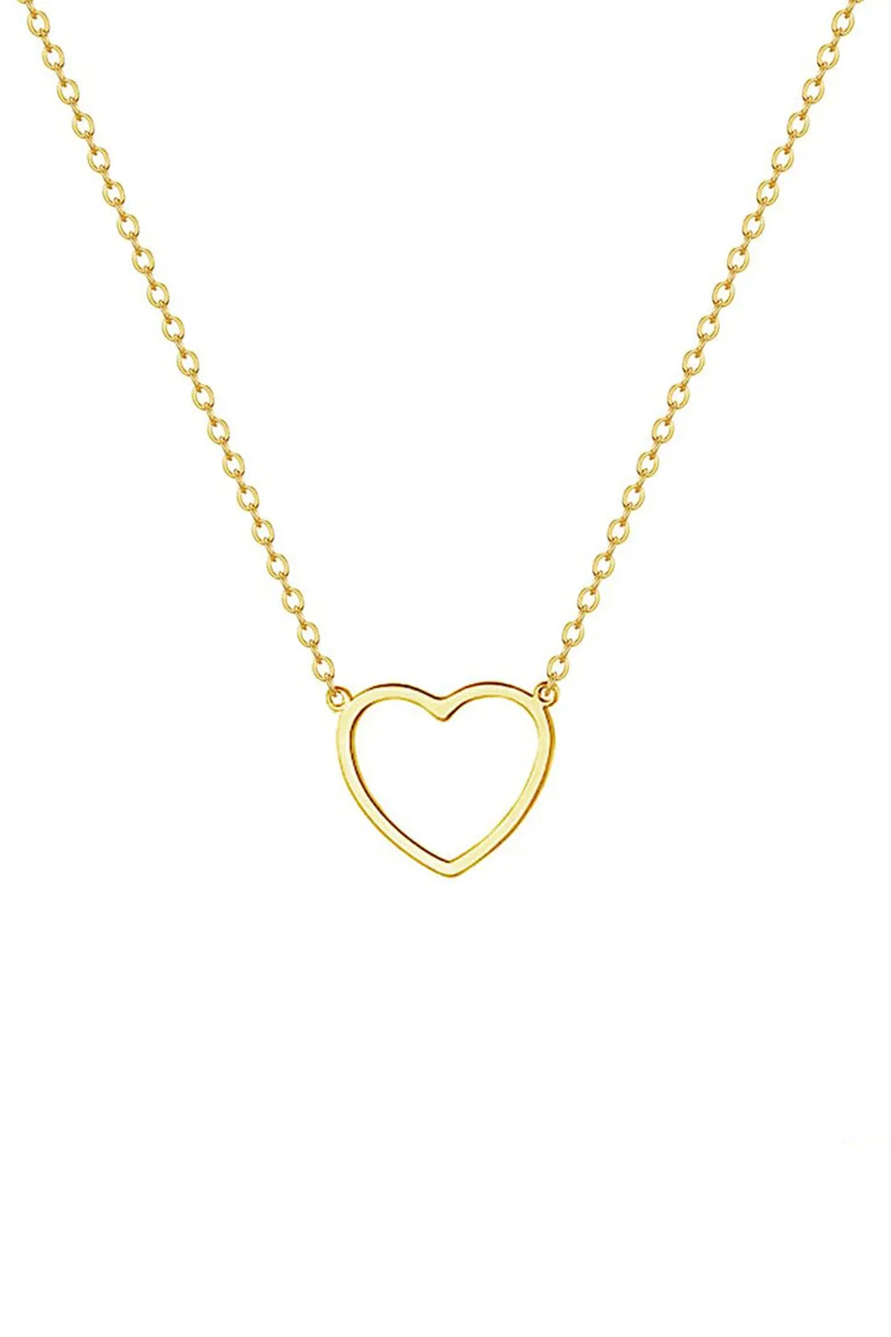 Hollow Heart Pendant Necklace sold by KissProm product image thumbnail 2