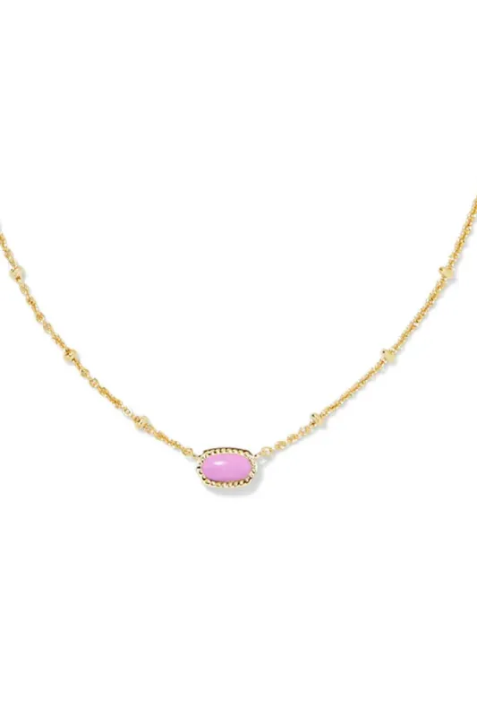 Natural Stone Crystal Pendant Necklace sold by KissProm