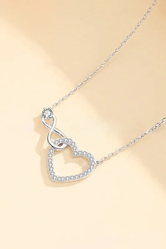 Heart Knot Pendant Necklace sold by KissProm