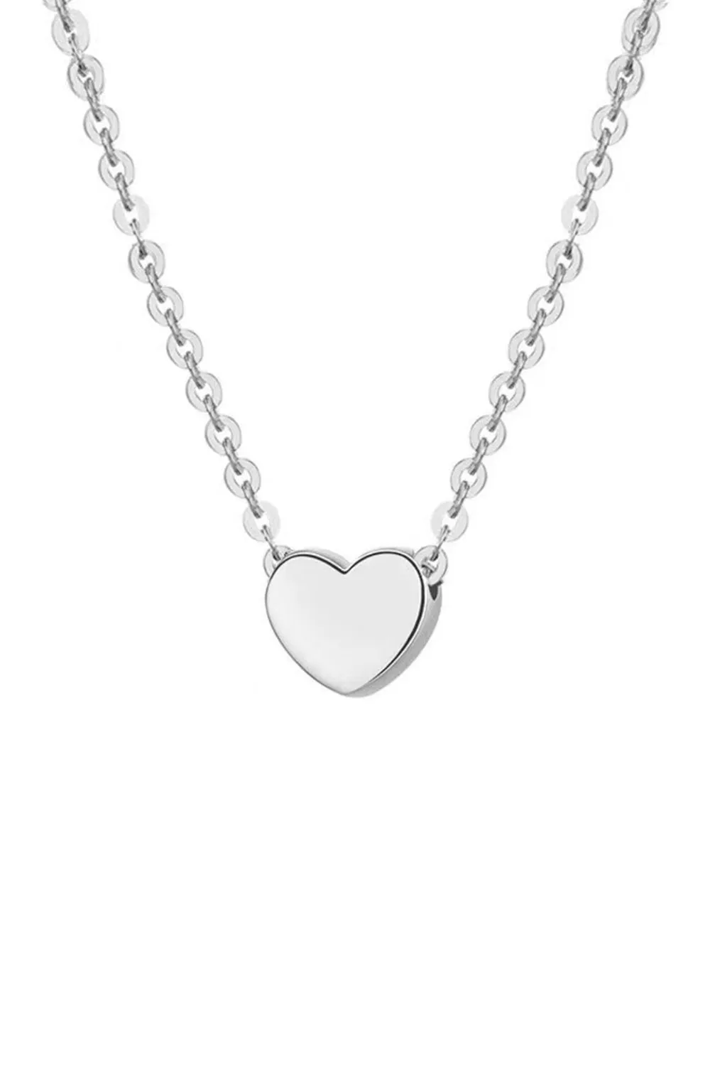 Simple Heart Pendant Necklace sold by KissProm product image thumbnail 3