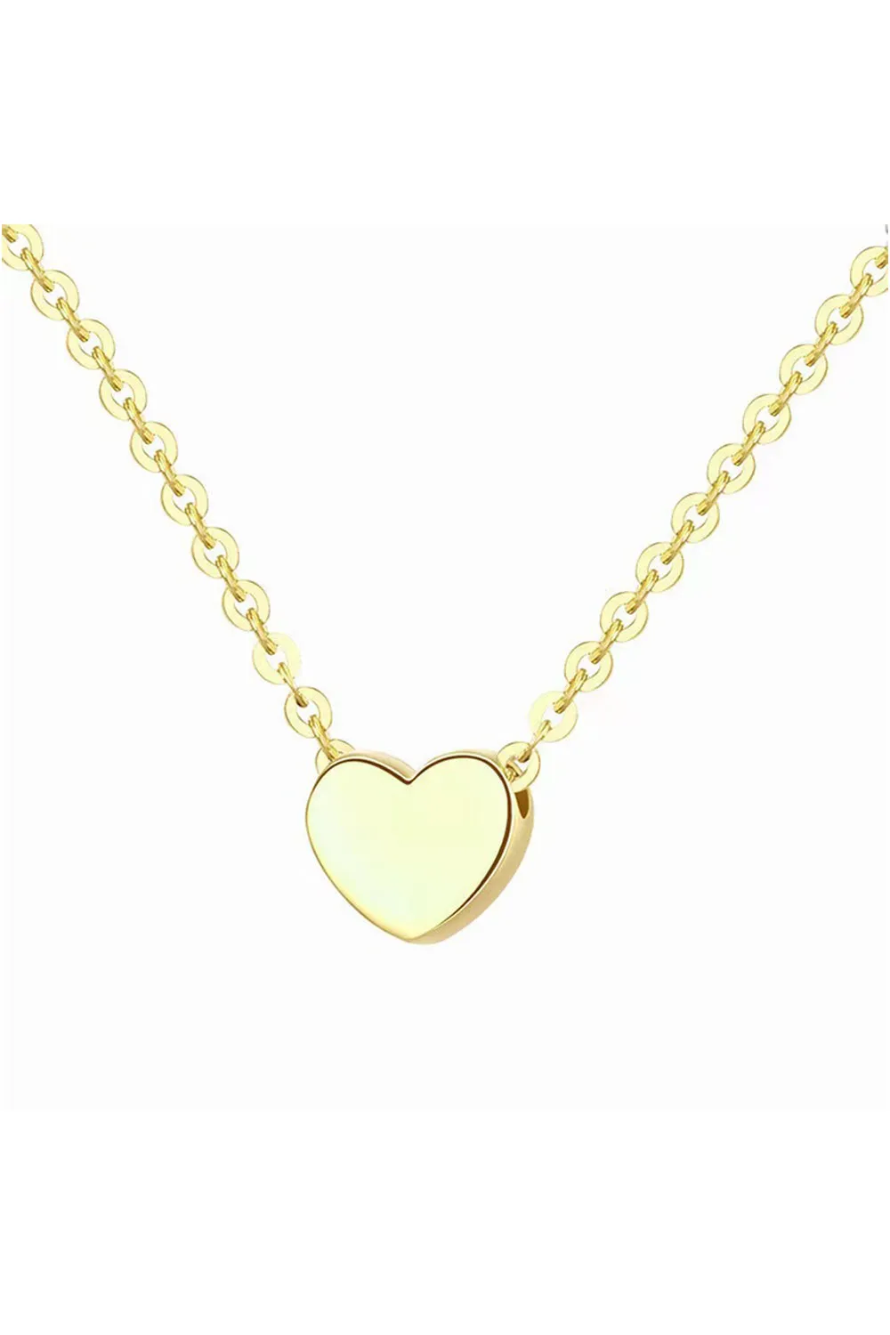 Simple Heart Pendant Necklace sold by KissProm product image thumbnail 2