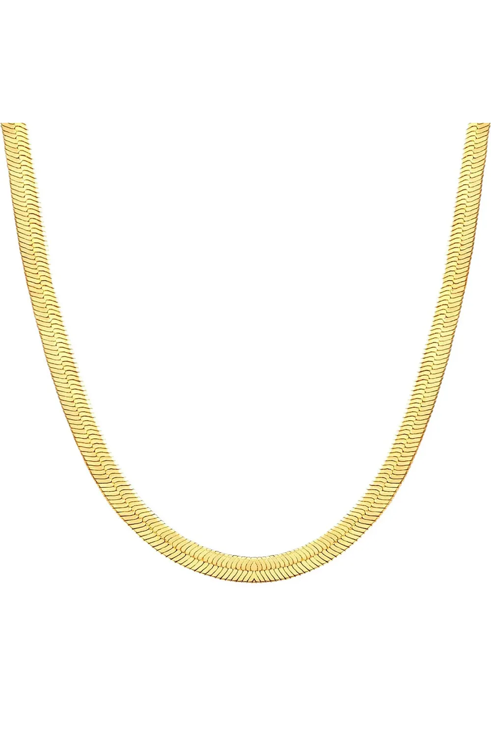 Thin Layered Snake Chain Necklace sold by KissProm product image thumbnail 2