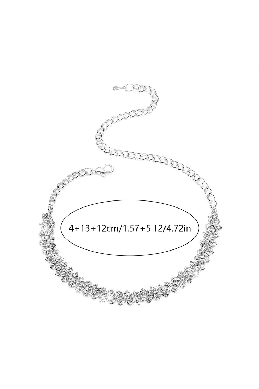 Simple Shining Crystal Tennis Bracelet sold by KissProm product image thumbnail 4