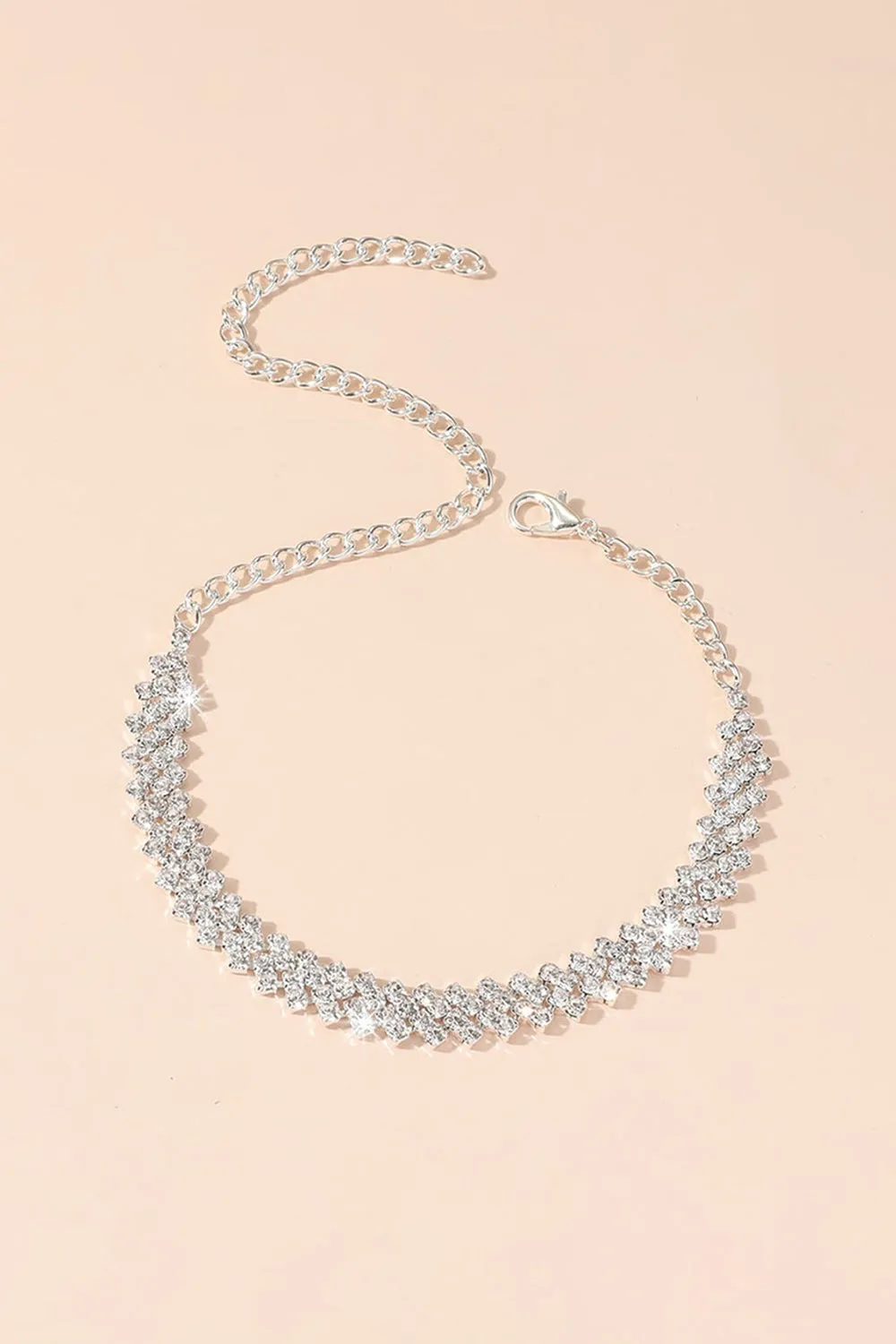 Simple Shining Crystal Tennis Bracelet sold by KissProm