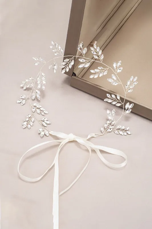 Bendable Bridal Rhinestone Headband sold by KissProm
