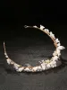 Flower Pearl Bridal Headband sold by KissProm