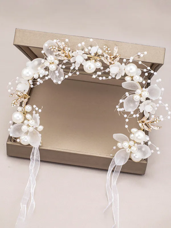 Flower Girl Bridal Fairy Headband sold by KissProm