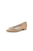 Glitter Pointed Toe Rhinestone Slip-on Low Heels sold by KissProm