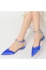 Rhinestone Strap Cocktail Pointed Toe Flats sold by KissProm