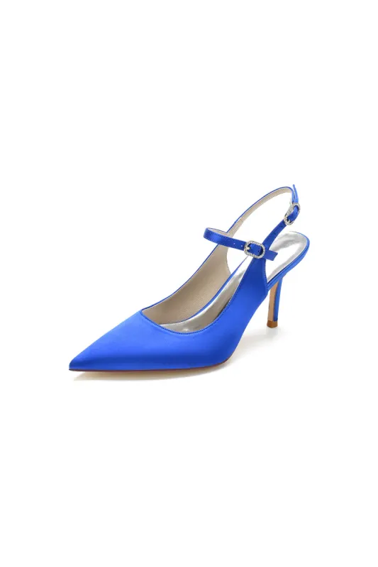 Simple Slingback Pointed Toe High Heels sold by KissProm