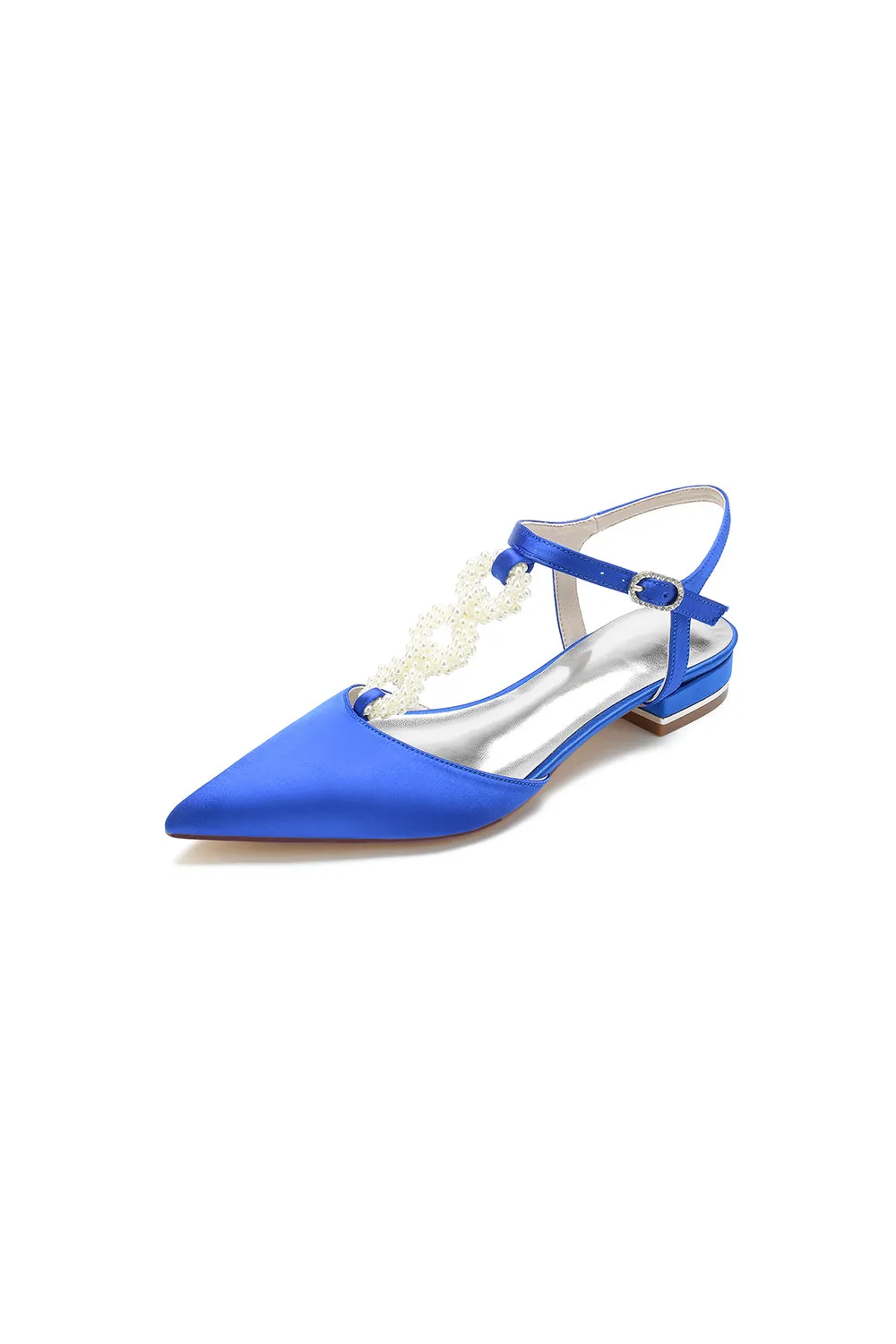 Pearl Strap Pointed Toe Flats sold by KissProm product image thumbnail 2
