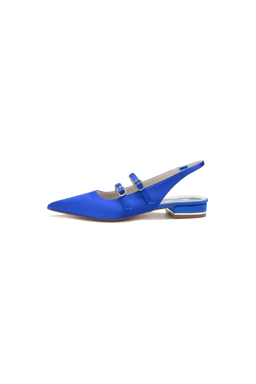 Simple Slingback Pointed Toe Flats sold by KissProm product image thumbnail 4