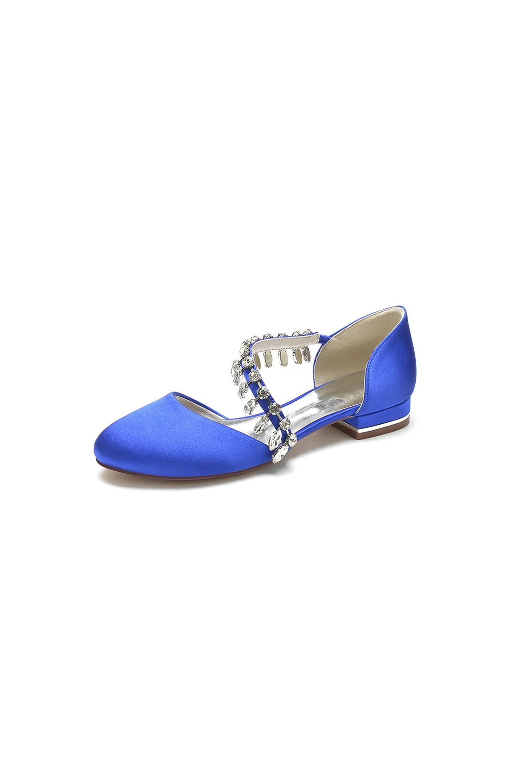 Crystal Strap Round Toe Flats sold by KissProm product image thumbnail 2