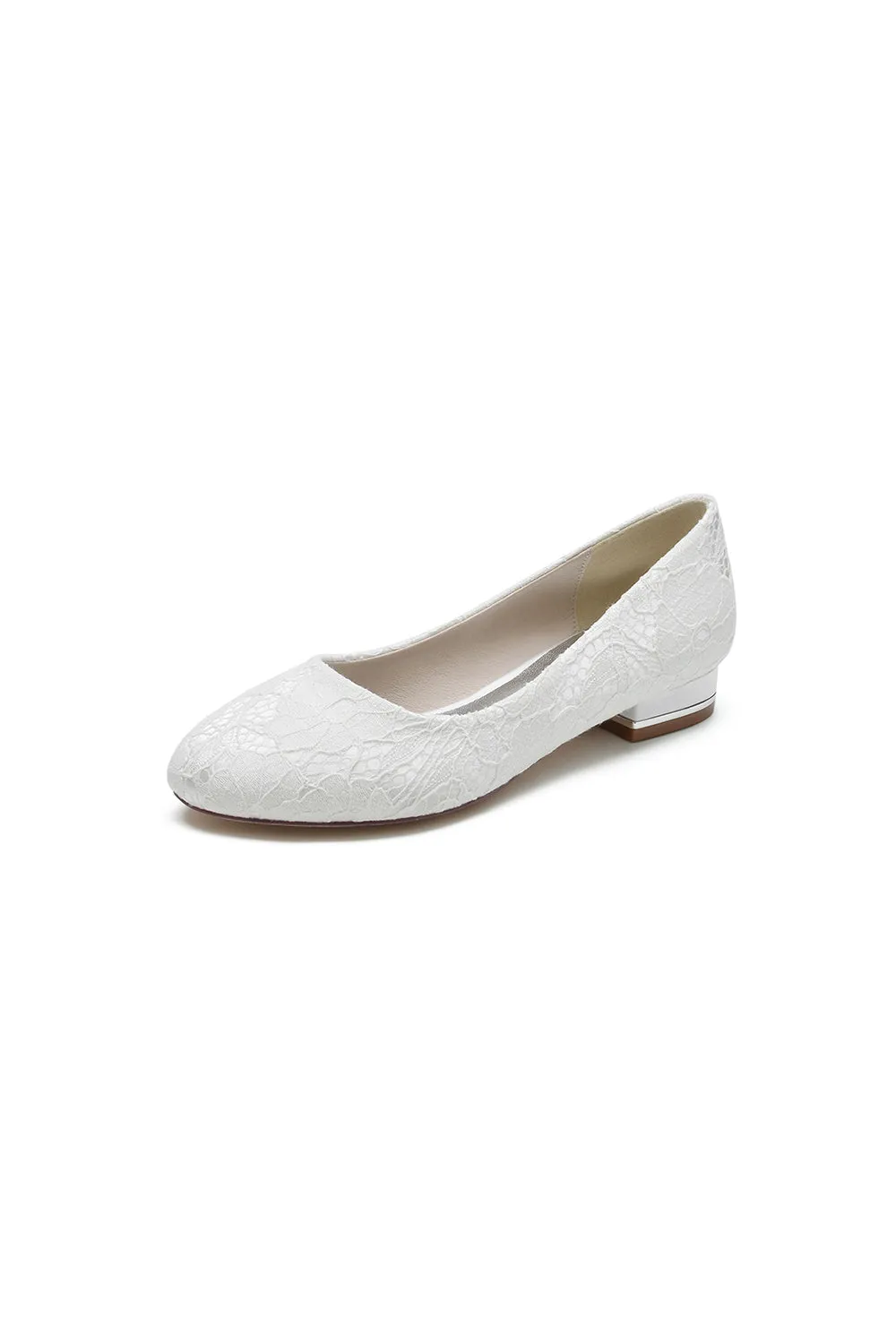 Lace Round Toe Flats sold by KissProm