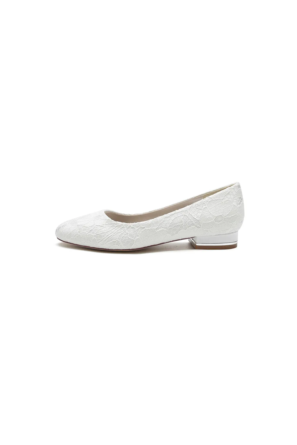 Lace Round Toe Flats sold by KissProm product image thumbnail 2