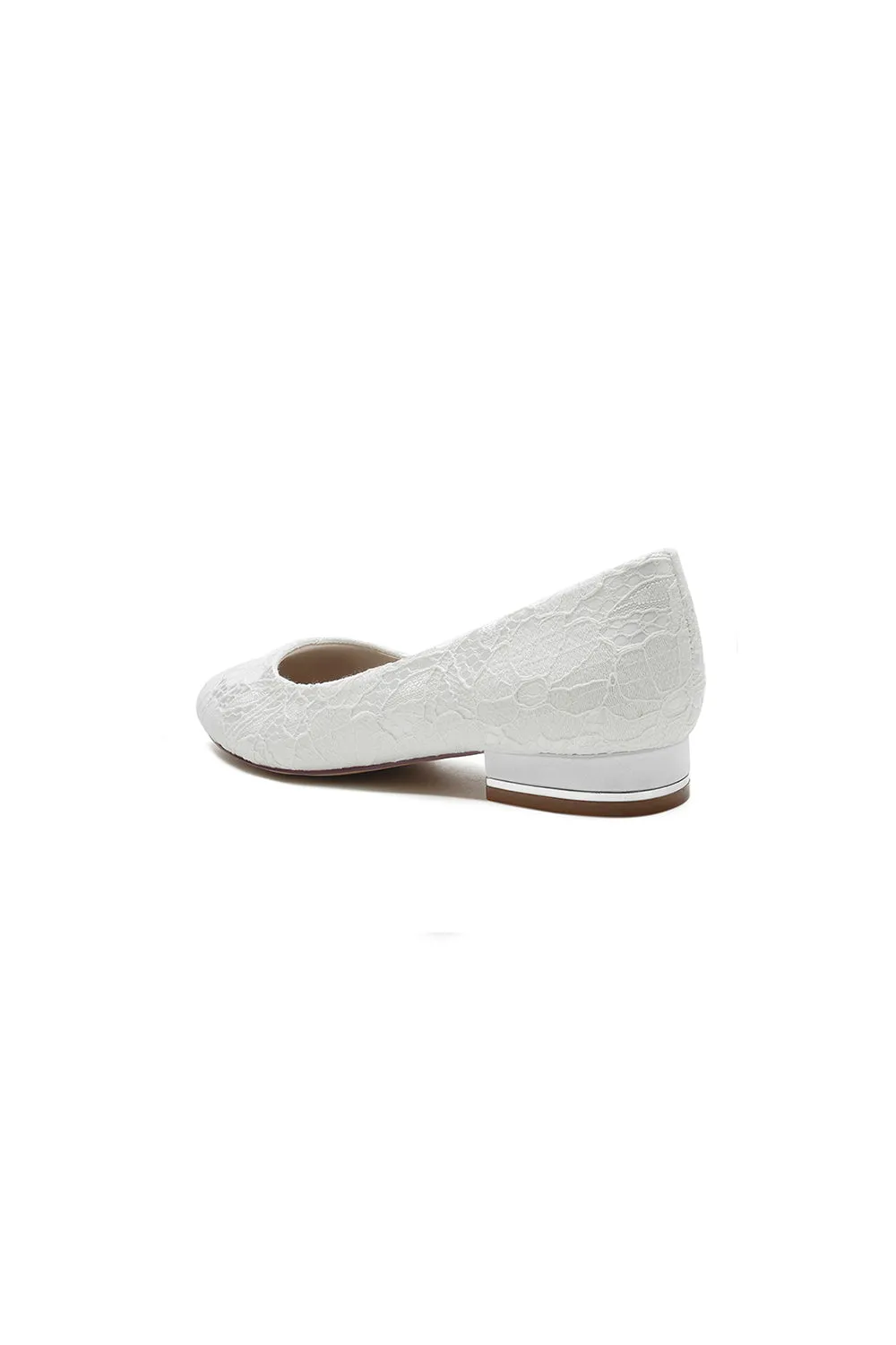 Lace Round Toe Flats sold by KissProm product image thumbnail 4