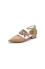 Crystal Ruffles Sequin Pointed Toe Flats sold by KissProm