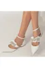 Crystal Ruffles Sequin Pointed Toe Flats sold by KissProm