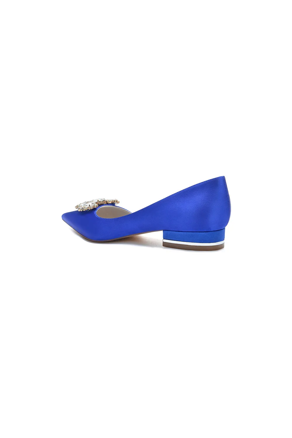Crystal Simple Pointed Toe Flats sold by KissProm product image thumbnail 3