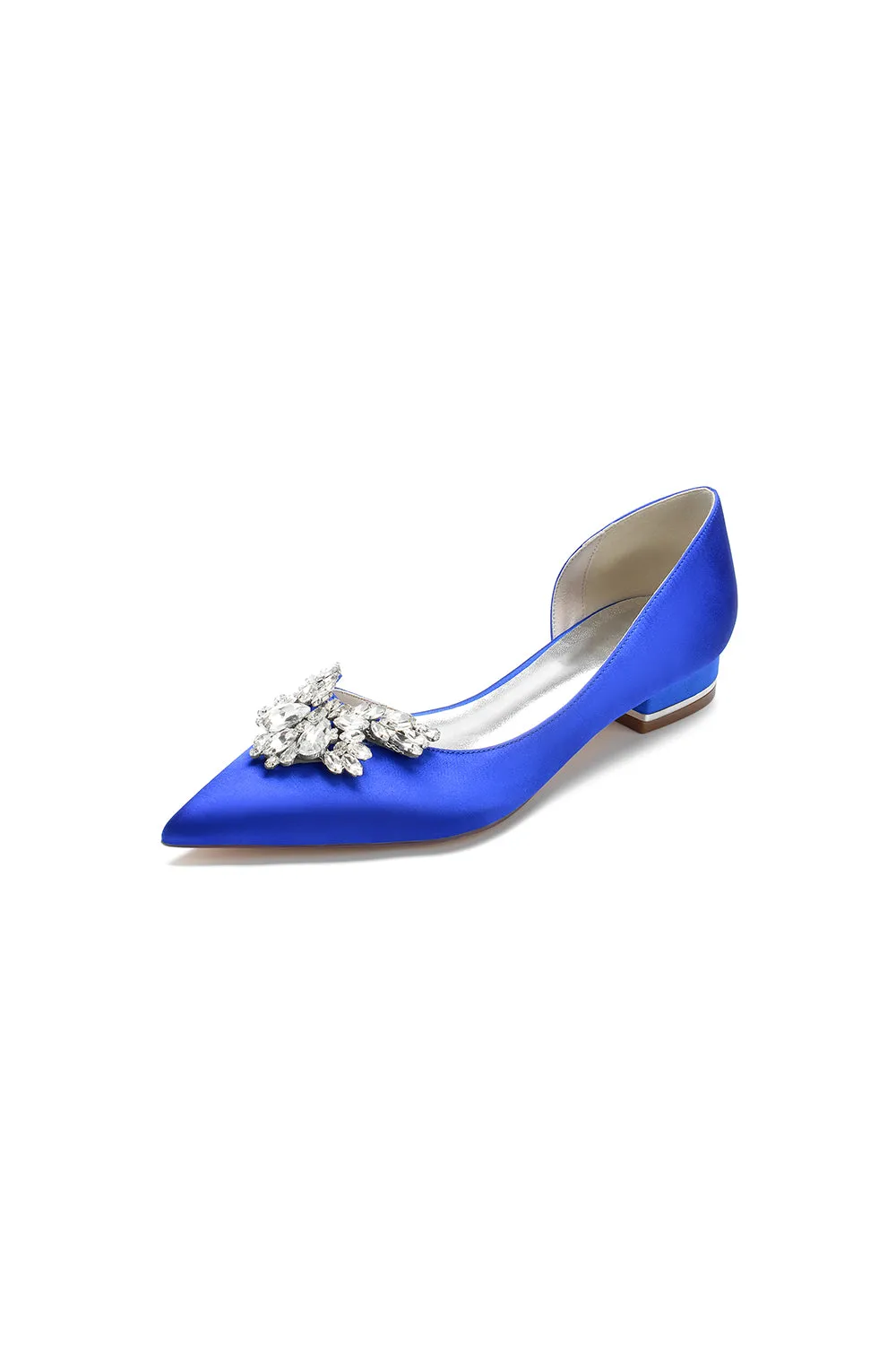 Crystal Pointed Toe Flats sold by KissProm