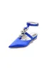 Crystal Chain Pointed Toe Flats sold by KissProm