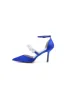 Flower Pearl Strap Pointed Toe High Heels sold by KissProm