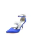 Flower Pearl Strap Pointed Toe High Heels sold by KissProm