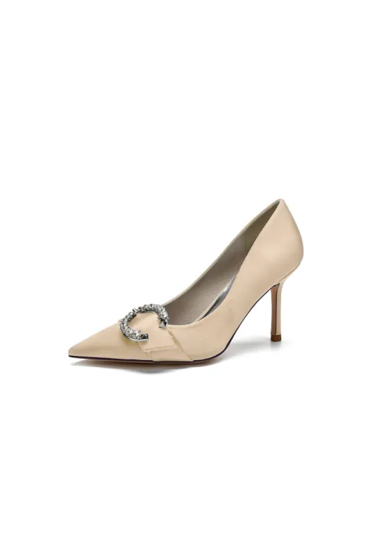 Crystal Cocktail Pointed Toe High Heels sold by KissProm