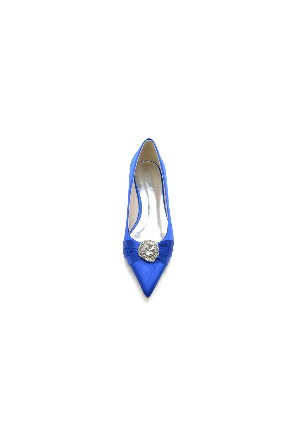 Cocktail Pointed Toe Flats With Crystal sold by KissProm product image thumbnail 4
