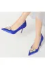 Cocktail Pointed Toe Crystal Heels sold by KissProm