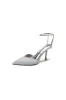 Cocktail Pointed Toe Crystal Strap High Heels sold by KissProm