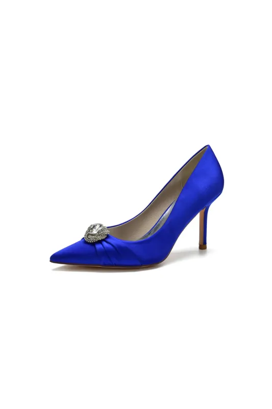 Cocktail Pointed Toe Crystal High Heels sold by KissProm