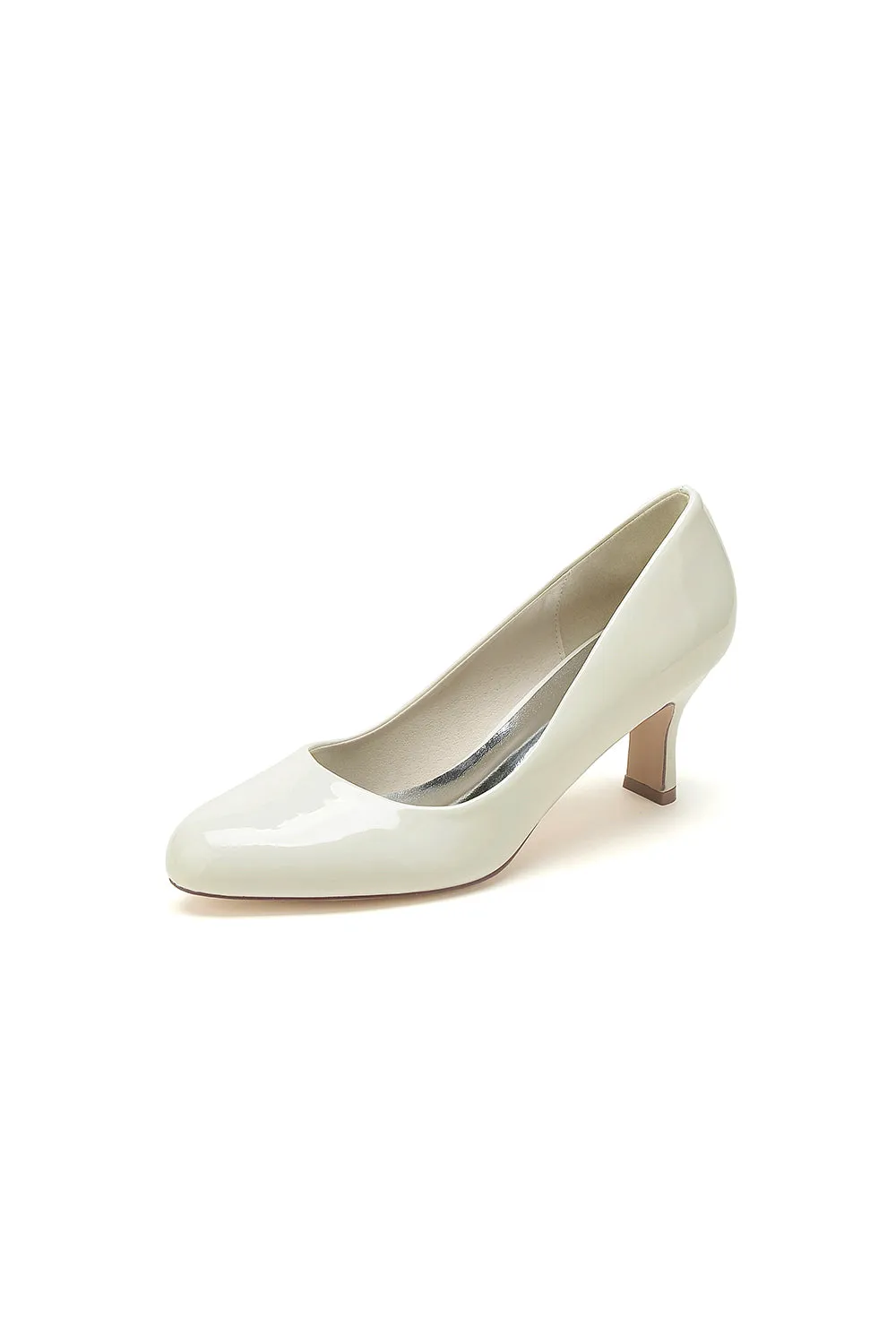 Patent Leather Wedding Block Heels sold by KissProm product image thumbnail 5