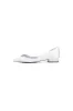 Silver Satin High Heels with Crystal Embellishments 18448-11YK sold by KissProm