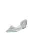 Silver Satin High Heels with Crystal Embellishments 18448-11YK sold by KissProm