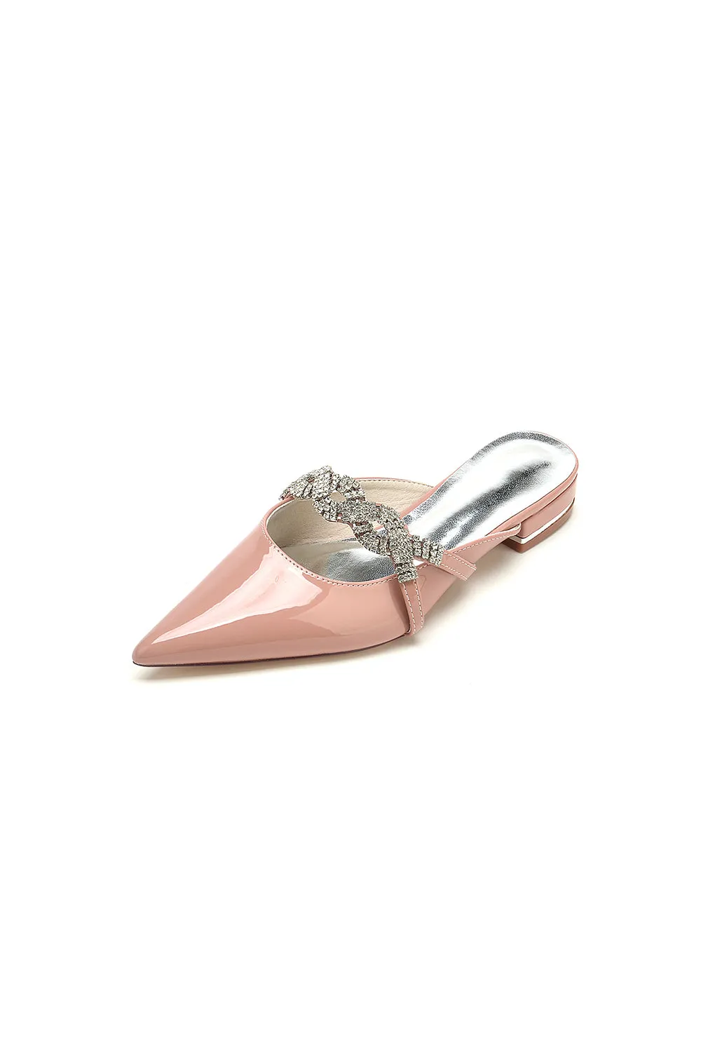 High Heels Nude Pink with Silver Embellishments sold by KissProm