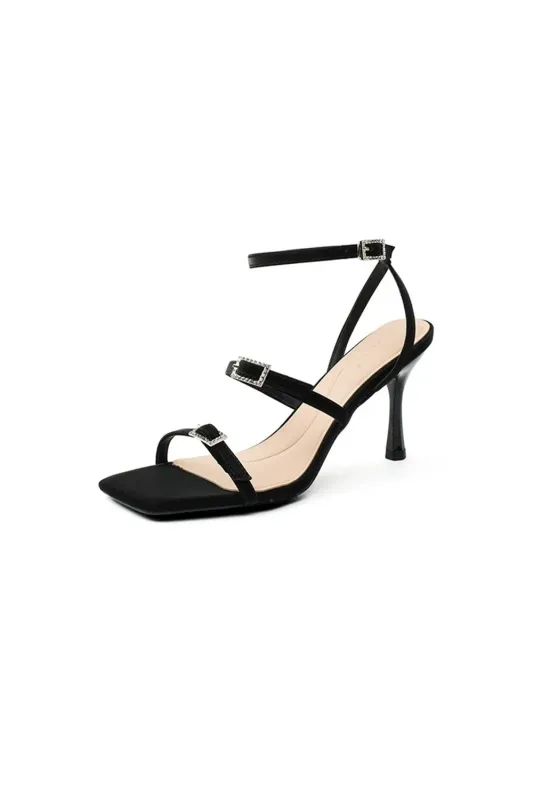 Strappy Open Toe Ankle Buckle Stiletto High Heels sold by KissProm
