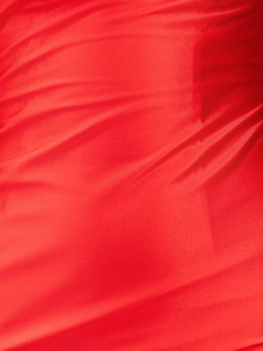 Ferelith | Red - Bodycon Sweetheart Satin Short Homecoming Dresses with Ruffles sold by KissProm product image thumbnail 3