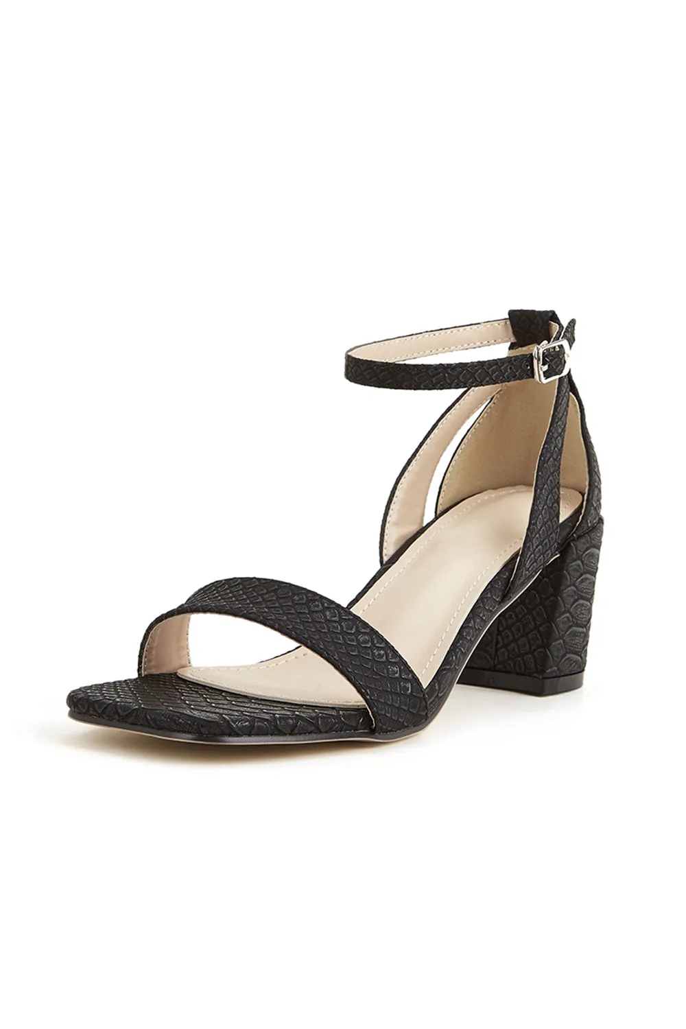 Outdoor Peep Toe Chunky Heel Shoes With Ankle Strap sold by KissProm