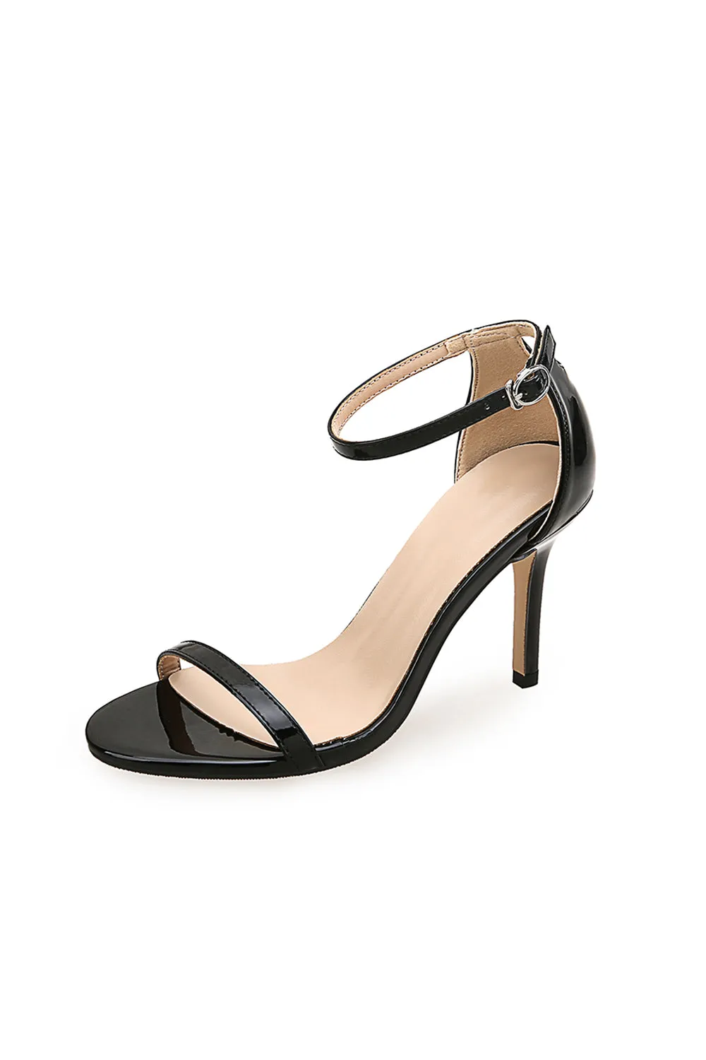 Outdoor Peep Toe Stiletto Heel Patent Leather Shoes With Hollow-out sold by KissProm product image thumbnail 4