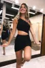 Unique One Shoulder Beads Short Homecoming Dress Tight sold by KissProm
