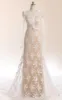 Mermaid Long Sleeve Court Train Lace Dress With Illusion sold by KissProm