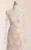 Mermaid Long Sleeve Court Train Lace Dress With Illusion sold by KissProm