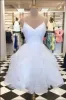 Red Ruffled Tulle Short Homecoming Dress sold by KissProm